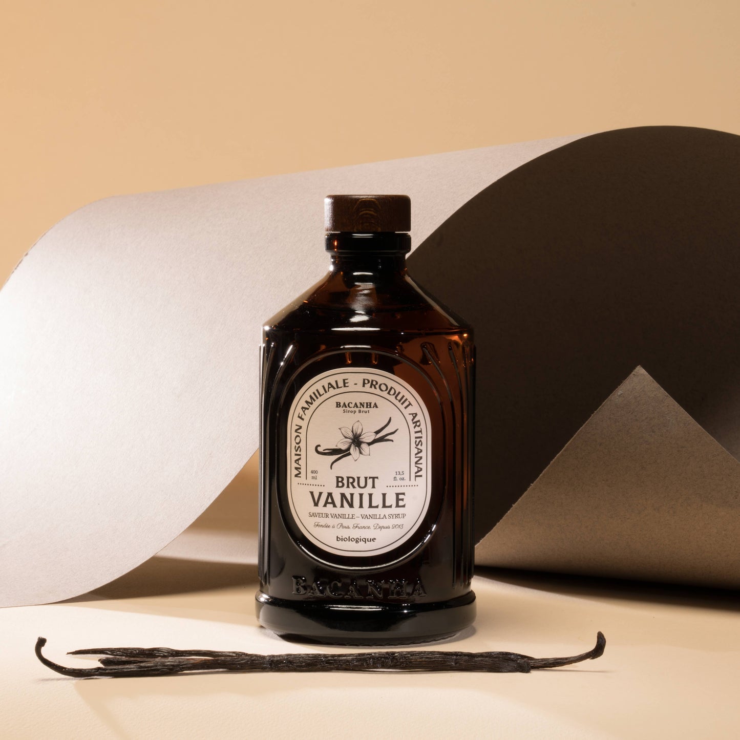 BACANHA - Vanille (VANILLE) - Organic Syrup - BIO - 400ml