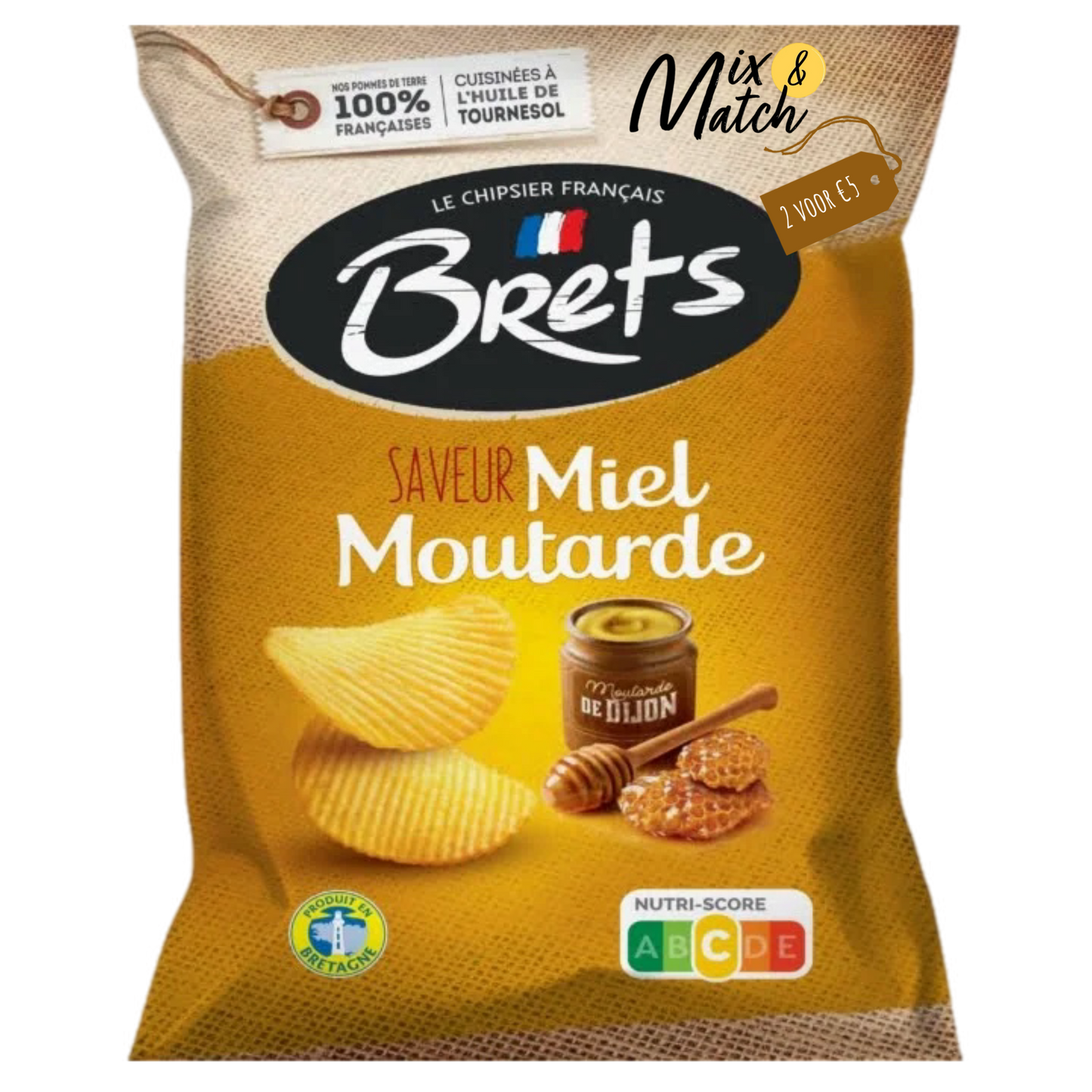 BRETS - Miel Moutarde 125gr