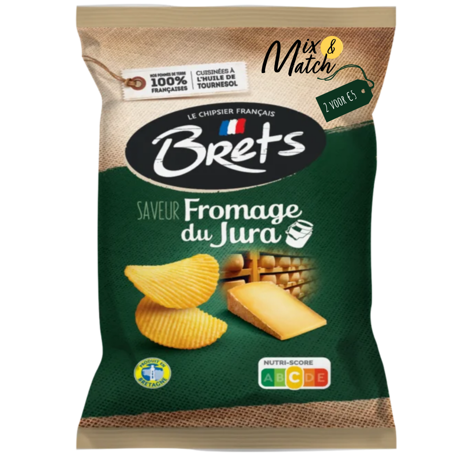 BRETS - Fromage de Jura 125g