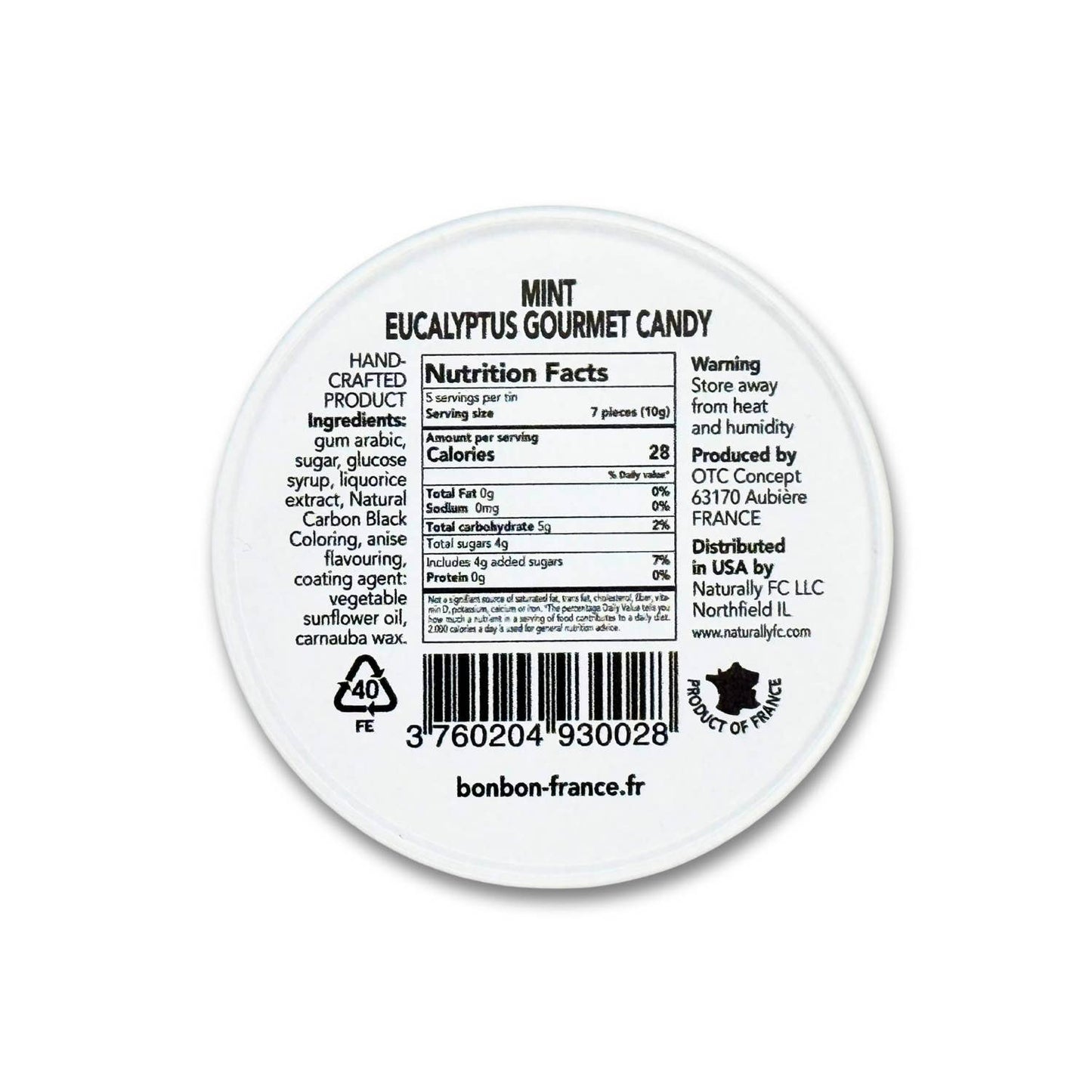 Saint-Ange - Munt en Eucalyptus - 50g