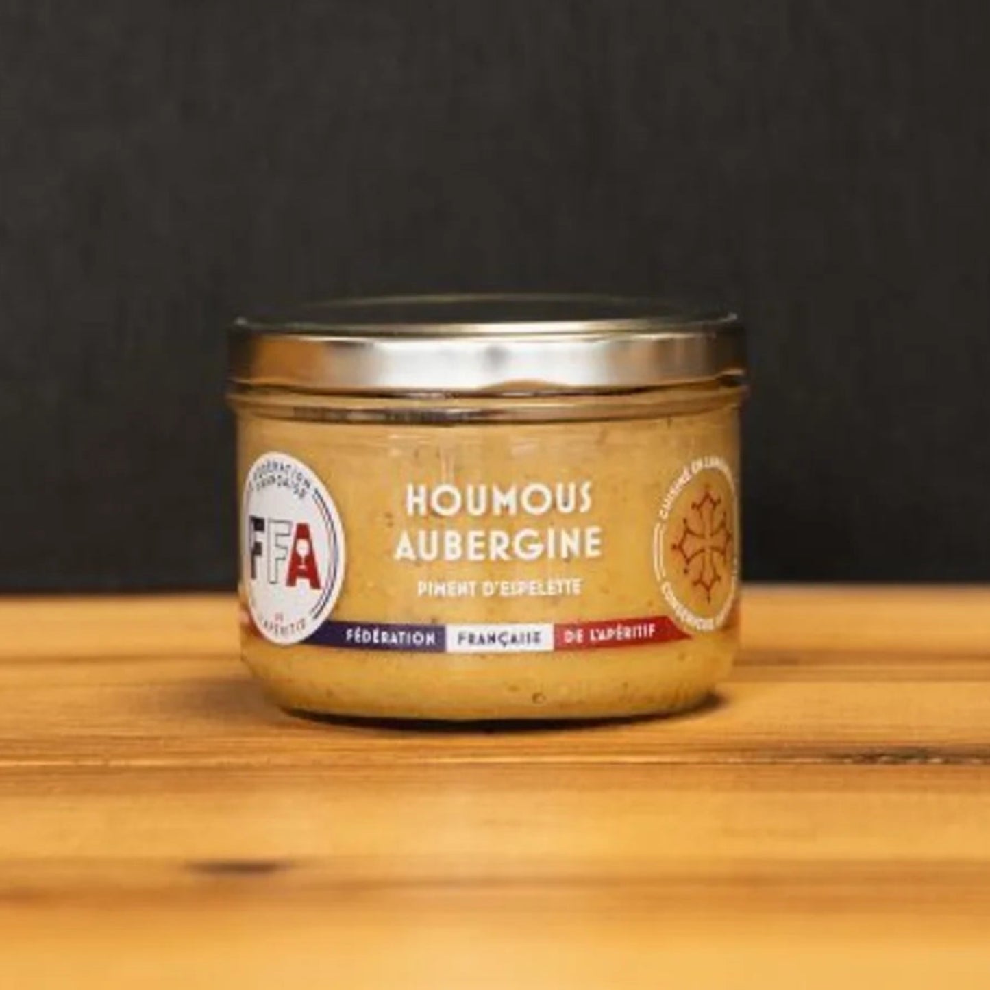 HOUMOUS AUBERGINE au piment d'Espelette