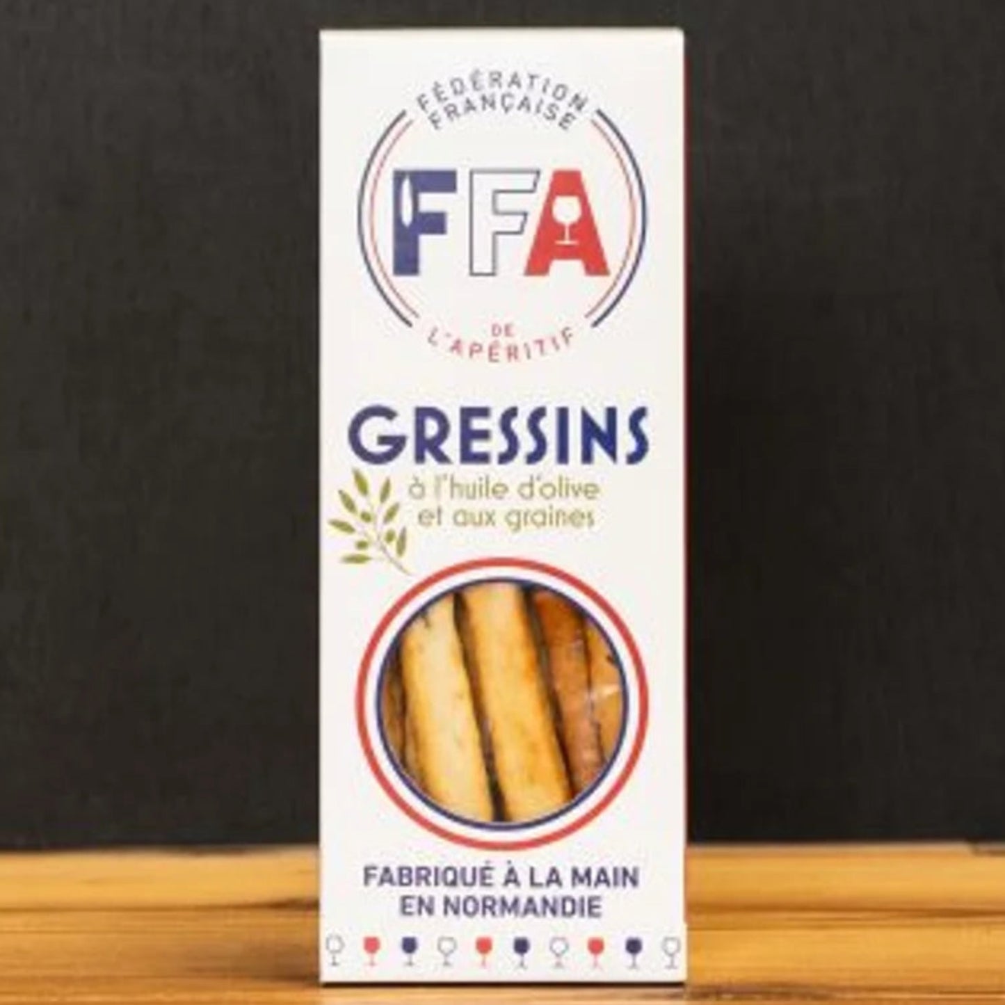 GRESSINS À L'HUILE D'OLIVE ET AUX GRAINES