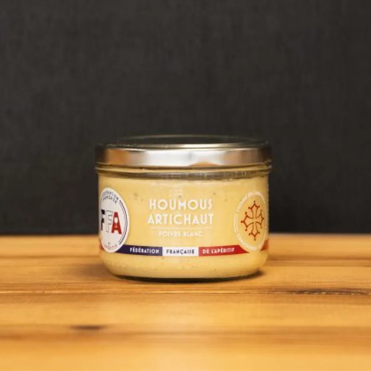 HOUMOUS ARTICHAUT au poivre blanc