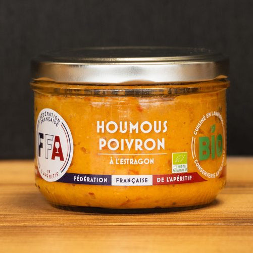 HOUMOUS POIVRON à l’estragon BIO