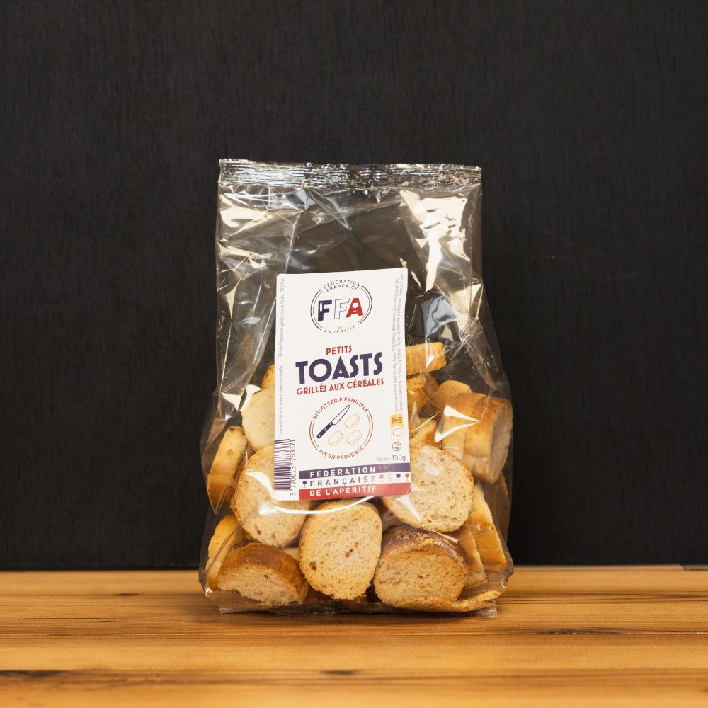 PETITS TOAST GRILLÉS aux céréales