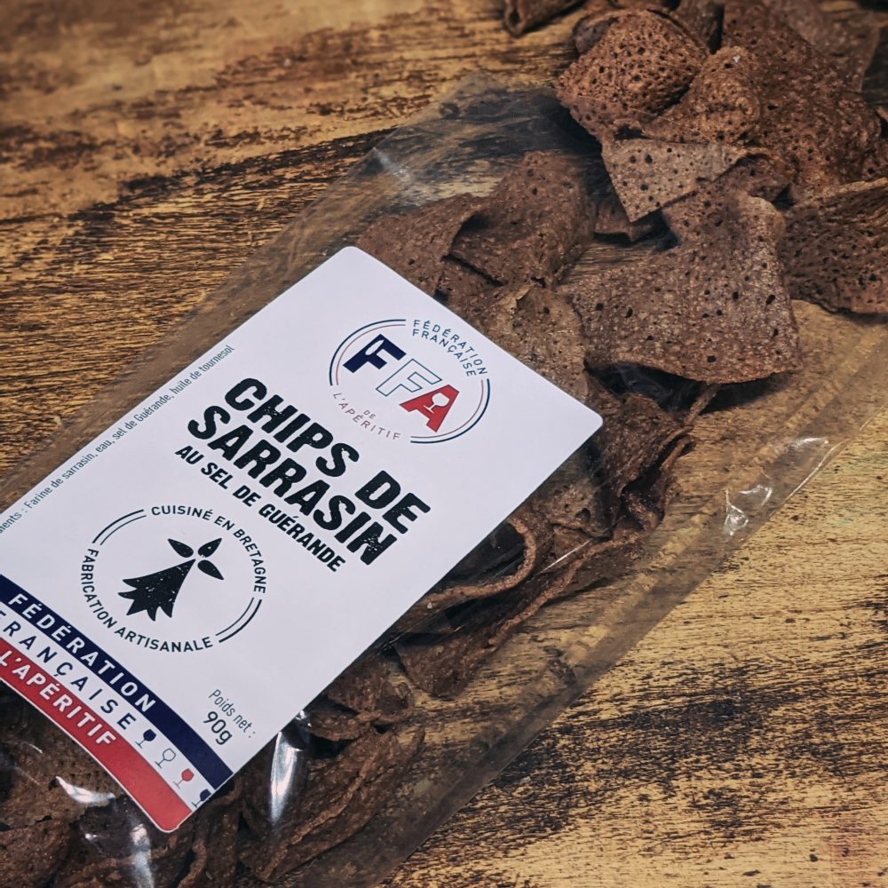 CHIPS DE SARRASIN AU Sel de Guérande