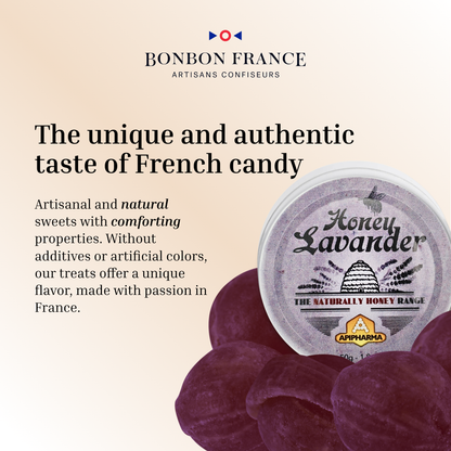 Apipharma  - Lavendel en Honing - 20% Auvergne honing - 50g
