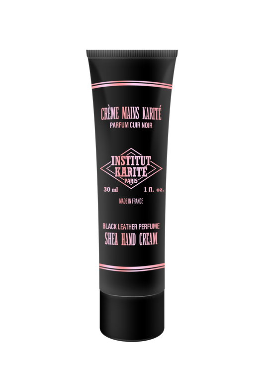 Institut Karité Paris - Shea Hand Cream met Black Leather parfum - 30 ml tube
