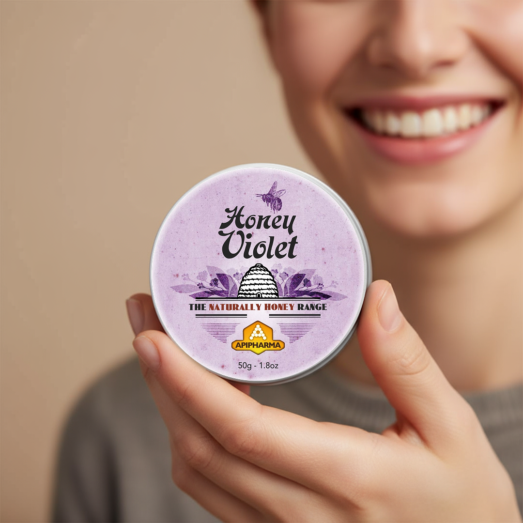 Apipharma -  Violet en Honing - 20% Auvergne honing - 50g