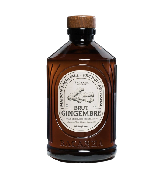 BACANHA - Organic Syrup - BIO - 400ml - Gingembre (GEMBER)