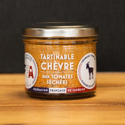 TARTINABLE DE CHEVRE aux tomates séchées