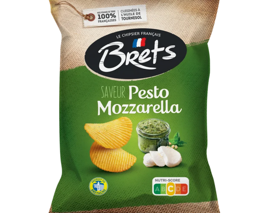 BRETS - Pesto Mozzarella 125gr