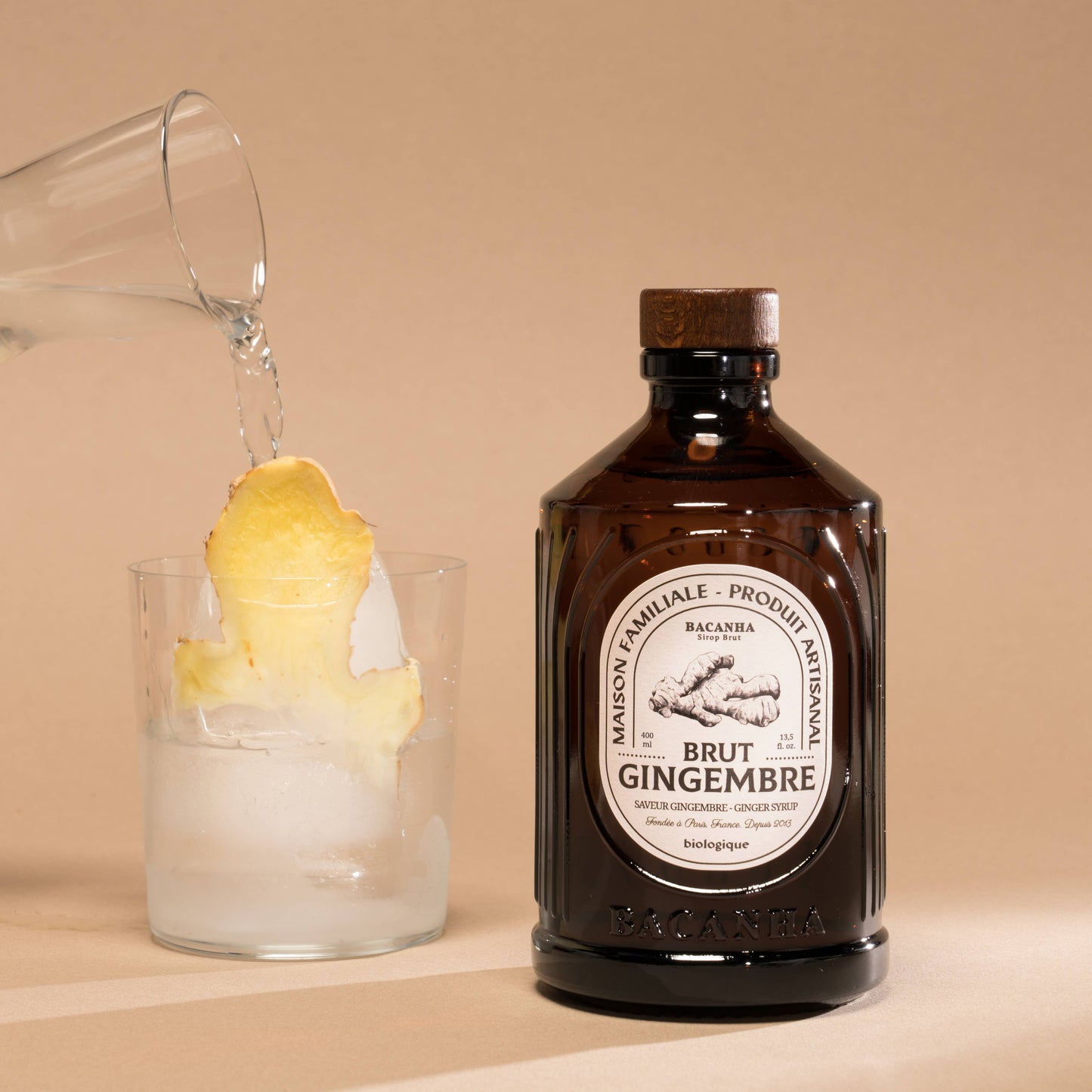 BACANHA - Gingembre (GEMBER) - Organic Syrup - BIO - 400ml