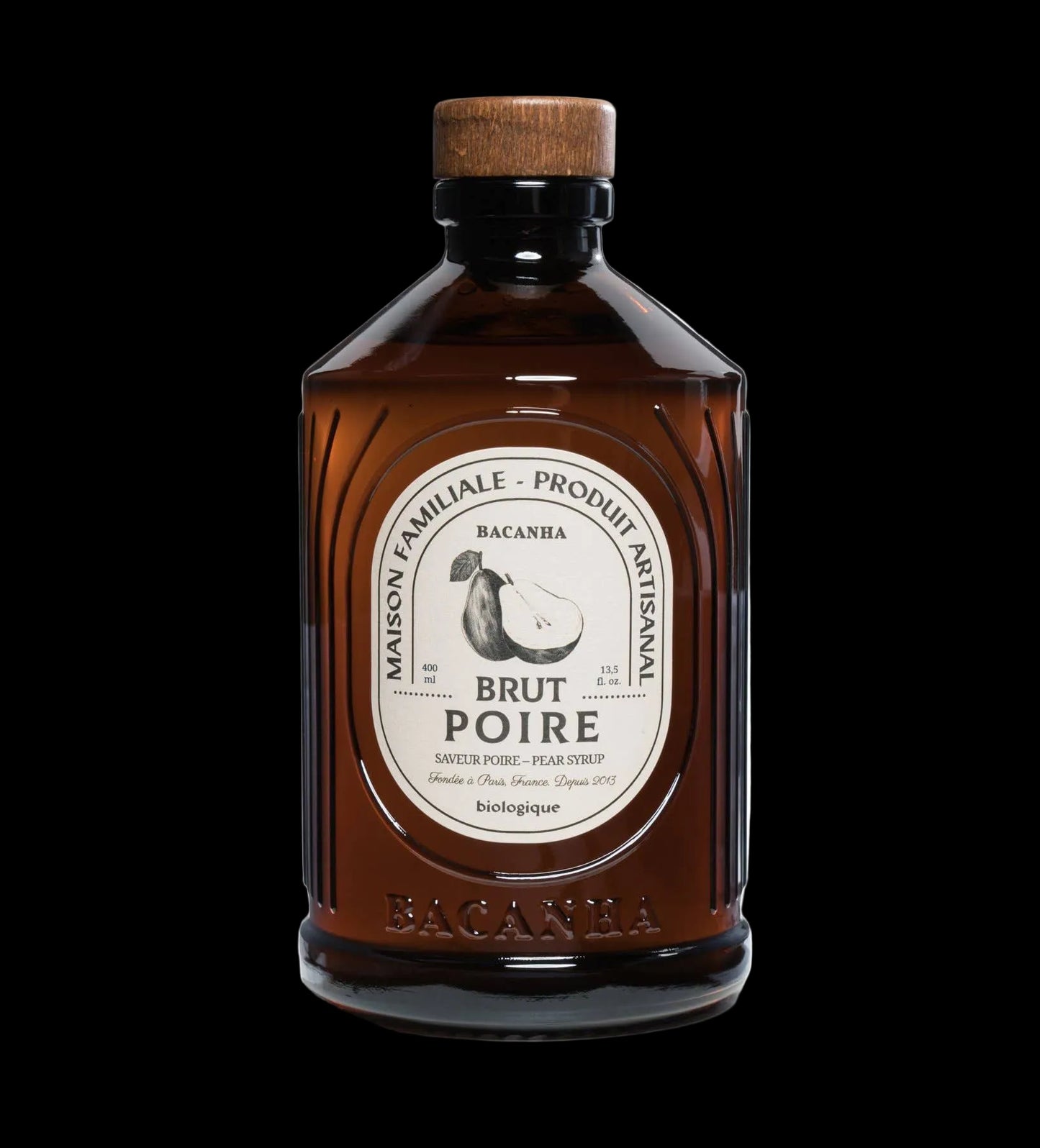 BACANHA - Poire (PEER) - Organic Syrup - BIO - 400ml