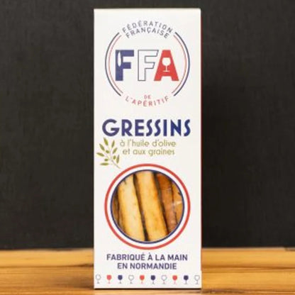 GRESSINS À L'HUILE D'OLIVE ET AUX GRAINES