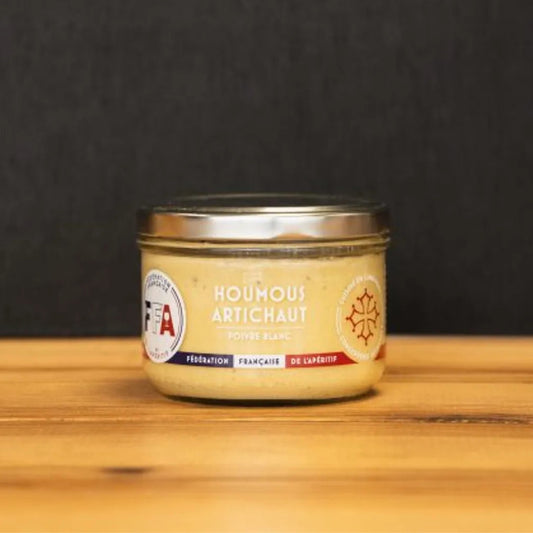 HOUMOUS ARTICHAUT au poivre blanc