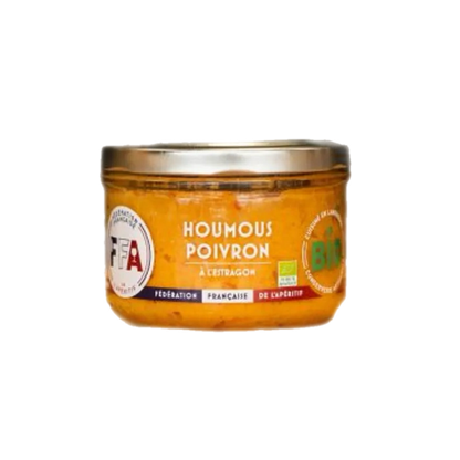 HOUMOUS POIVRON à l’estragon “BIO”