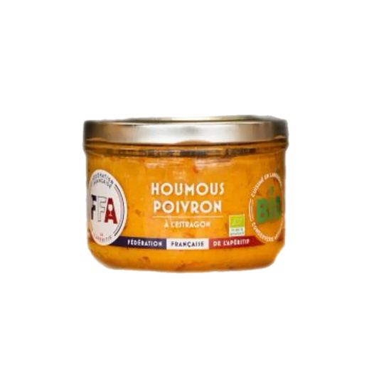 HOUMOUS POIVRON à l’estragon “BIO”