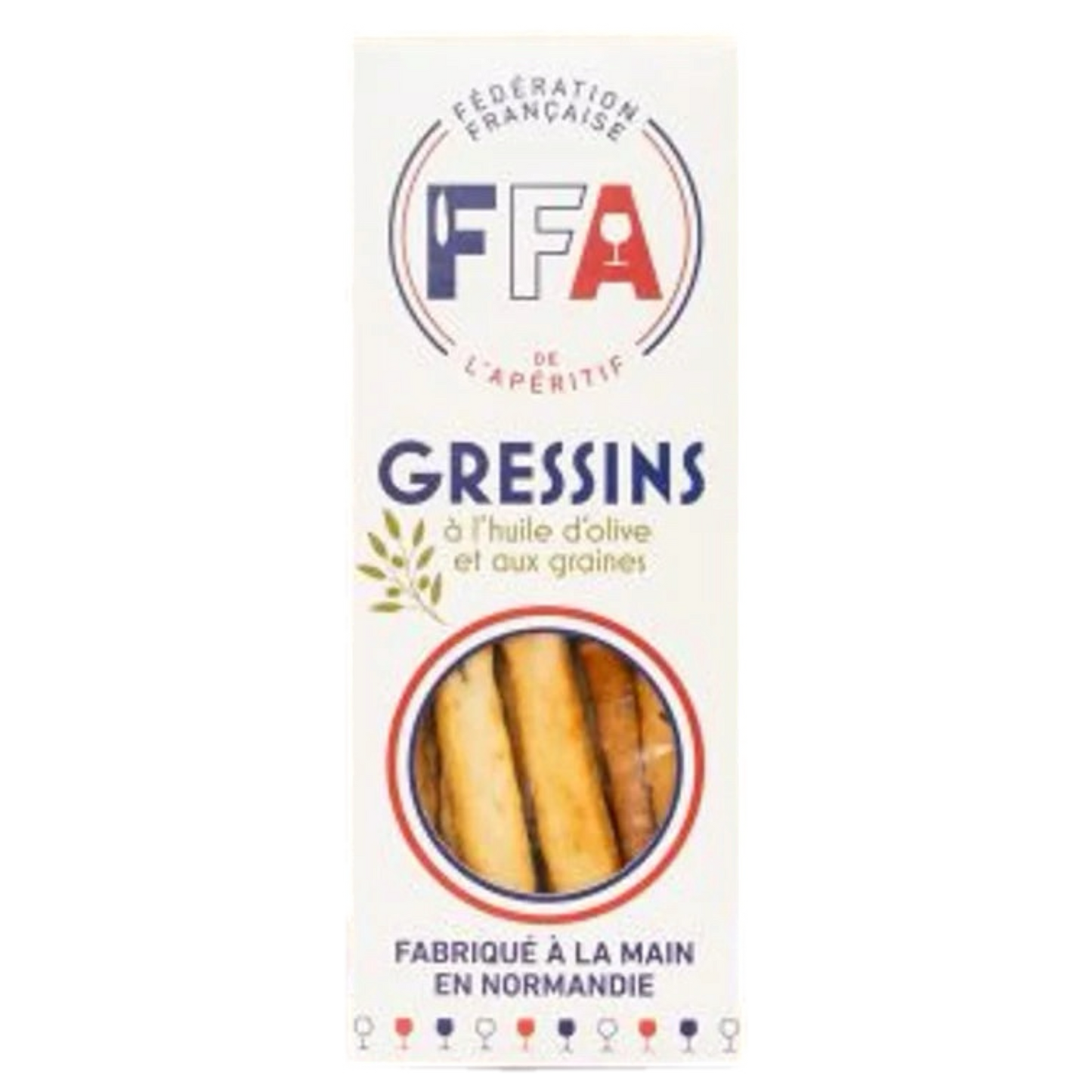 GRESSINS À L'HUILE D'OLIVE ET AUX GRAINES