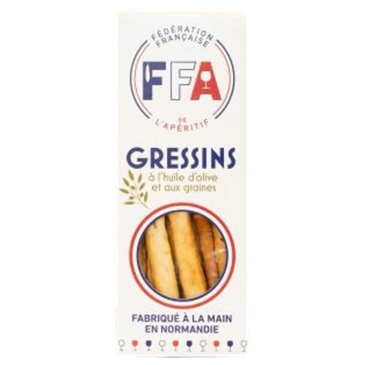 GRESSINS À L'HUILE D'OLIVE ET AUX GRAINES