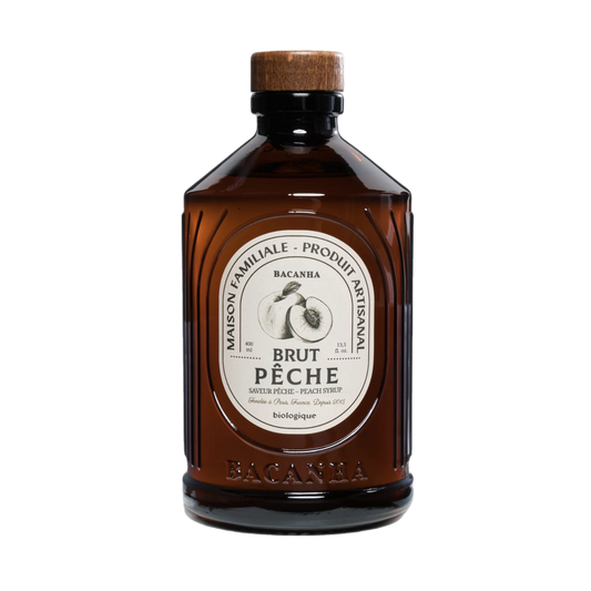 BACANHA - Organic Syrup - BIO - 400ml - White Peach (PERZIK)