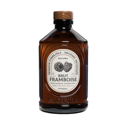 BACANHA - Organic Syrup - BIO - 400ml - Raspberry (FRAMBOOS)