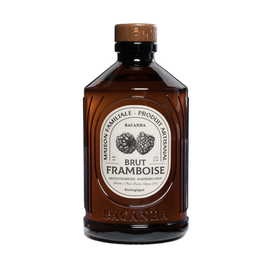 BACANHA - Organic Syrup - BIO - 400ml - Raspberry (FRAMBOOS)