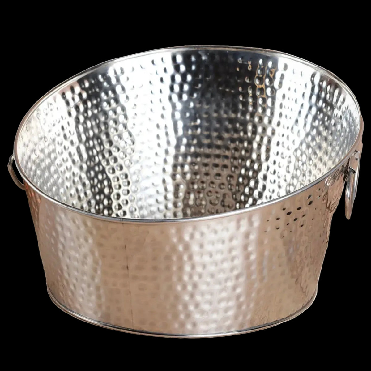 AULICA - LUXE Champagnekoeler / Wijnkoeler - GOUD met Hamerslag - DESIGN - 25x40x40cm - France