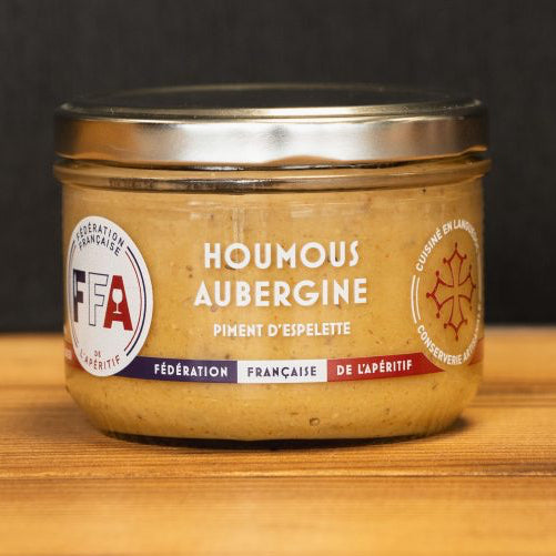 HOUMOUS AUBERGINE au piment d'Espelette