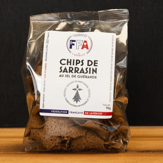 CHIPS DE SARRASIN AU Sel de Guérande