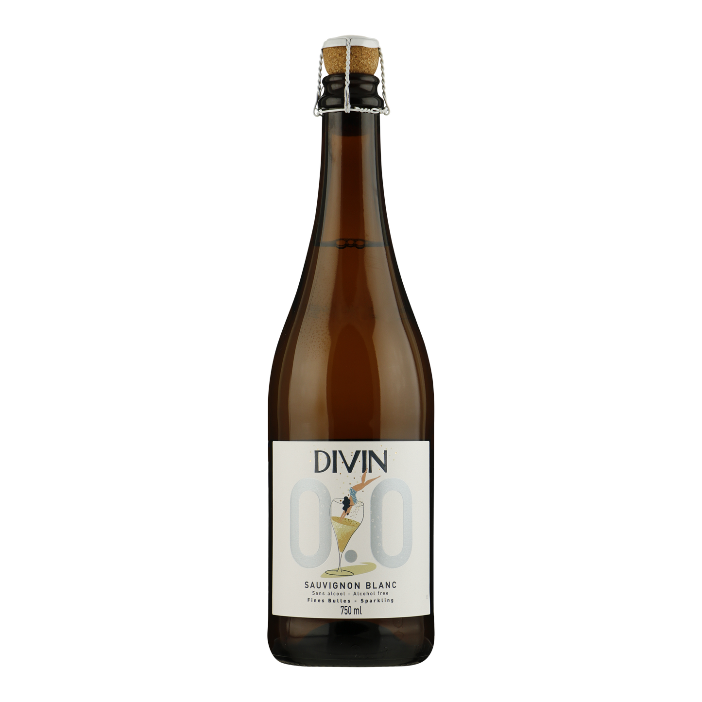 DIVIN “Sparking Sauvignon Blanc 0.0 Alc.” 75cl