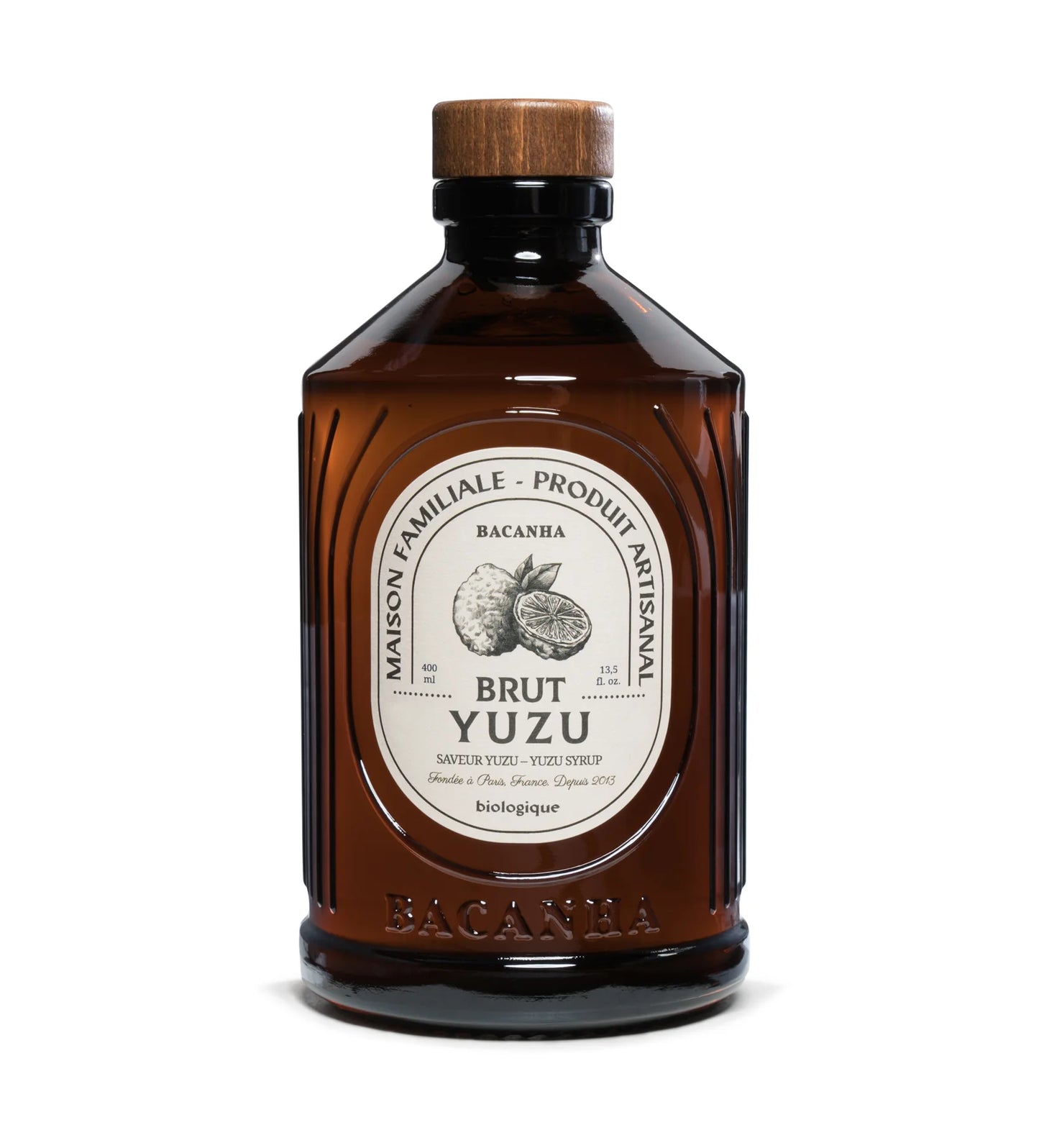 BACANHA - Organic Syrup - BIO - 400ml - Yuzu (YUZU)