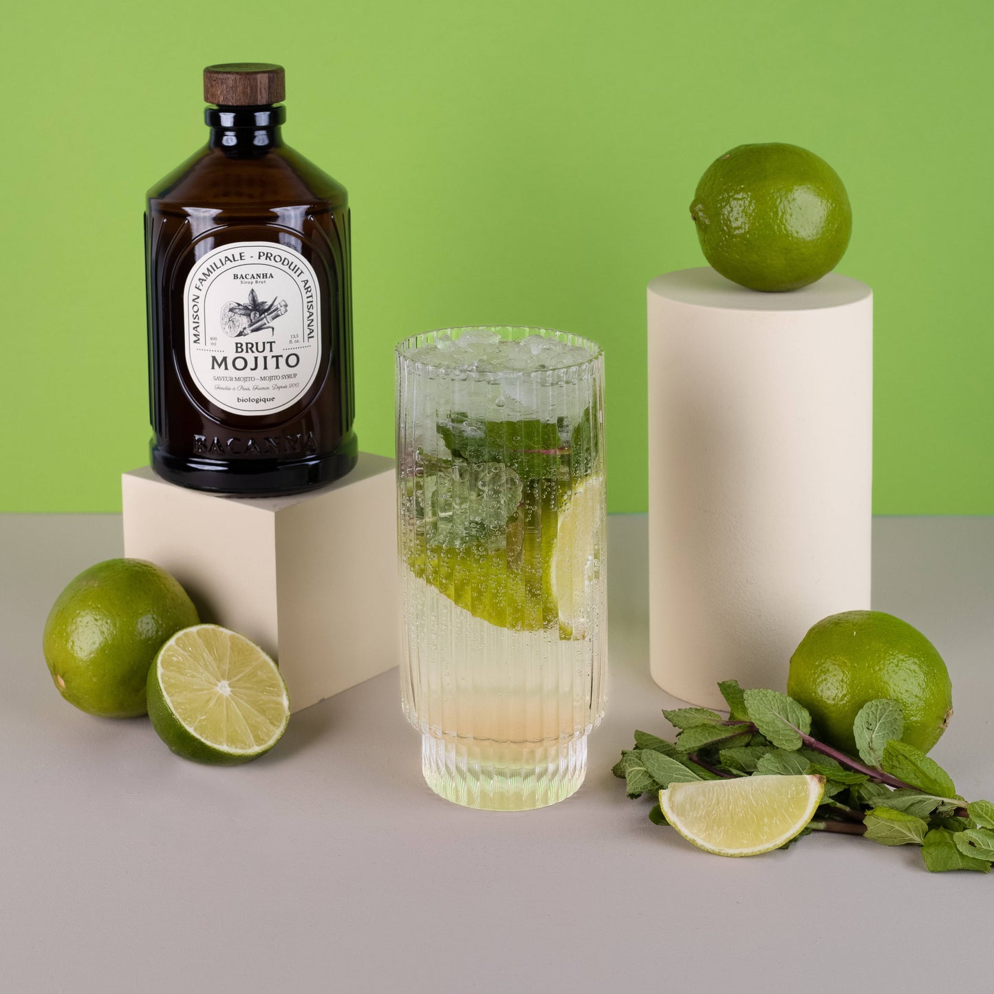 BACANHA - Mojito (MOJITO) - Organic Syrup - BIO - 400ml