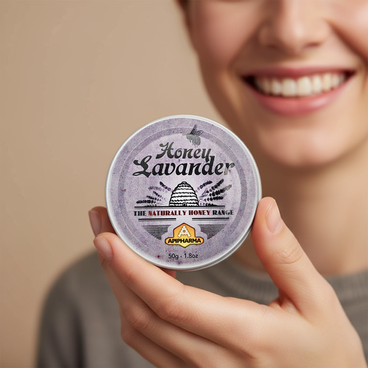 Apipharma  - Lavendel en Honing - 20% Auvergne honing - 50g