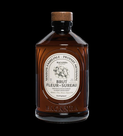 BACANHA - Fleur de Sureau (VLIERBLOESEM) - Organic Syrup - BIO - 400ml